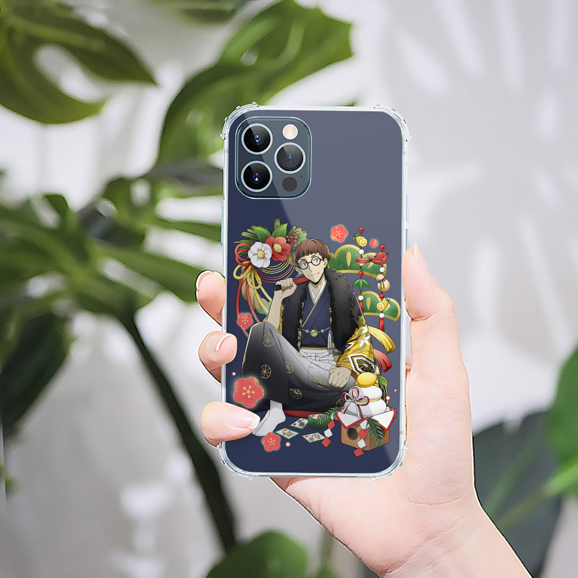 （画像用） 文豪ストレイドッグス Bungo Stray Dogs 【iPhone 12シリーズ対応】透明スマホケース（クリアソフトケース）
